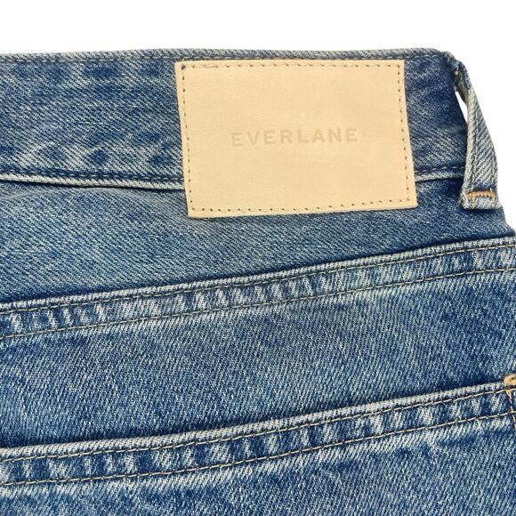 Everlane The Curvy 90's Cheeky Straight Jeans Women's Size 30 Button Fly - Picture 9 of 14